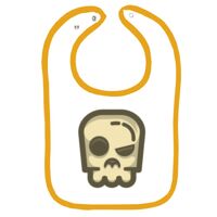 Infant Contrast Trim Terry Bib Thumbnail