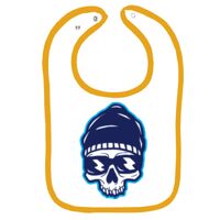 Infant Contrast Trim Terry Bib Thumbnail