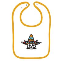 Infant Contrast Trim Terry Bib Thumbnail