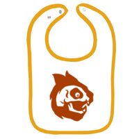 Infant Contrast Trim Terry Bib Thumbnail