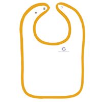 Infant Contrast Trim Terry Bib Thumbnail