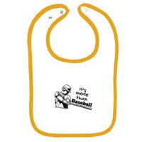 Infant Contrast Trim Terry Bib Thumbnail