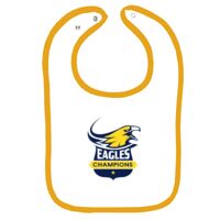 Infant Contrast Trim Terry Bib Thumbnail