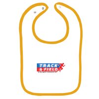 Infant Contrast Trim Terry Bib Thumbnail