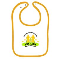 Infant Contrast Trim Terry Bib Thumbnail