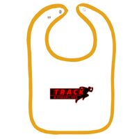 Infant Contrast Trim Terry Bib Thumbnail