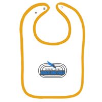 Infant Contrast Trim Terry Bib Thumbnail