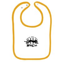 Infant Contrast Trim Terry Bib Thumbnail