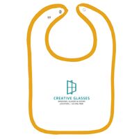 Infant Contrast Trim Terry Bib Thumbnail