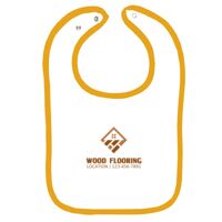 Infant Contrast Trim Terry Bib Thumbnail
