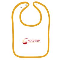 Infant Contrast Trim Terry Bib Thumbnail