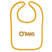 Infant Contrast Trim Terry Bib Thumbnail