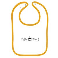 Infant Contrast Trim Terry Bib Thumbnail