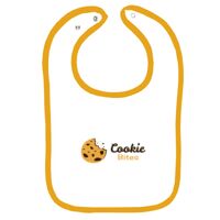 Infant Contrast Trim Terry Bib Thumbnail