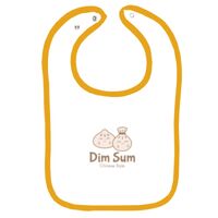 Infant Contrast Trim Terry Bib Thumbnail