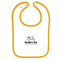 Infant Contrast Trim Terry Bib Thumbnail