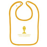 Infant Contrast Trim Terry Bib Thumbnail