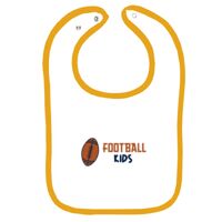 Infant Contrast Trim Terry Bib Thumbnail