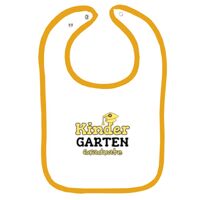 Infant Contrast Trim Terry Bib Thumbnail