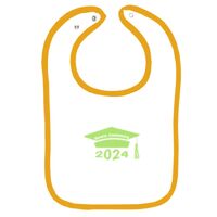 Infant Contrast Trim Terry Bib Thumbnail