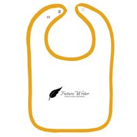 Infant Contrast Trim Terry Bib Thumbnail