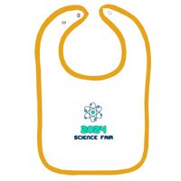 Infant Contrast Trim Terry Bib Thumbnail