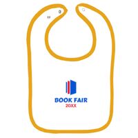 Infant Contrast Trim Terry Bib Thumbnail