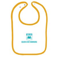 Infant Contrast Trim Terry Bib Thumbnail