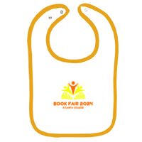 Infant Contrast Trim Terry Bib Thumbnail