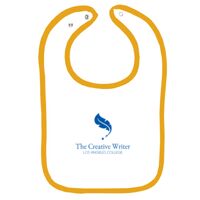 Infant Contrast Trim Terry Bib Thumbnail