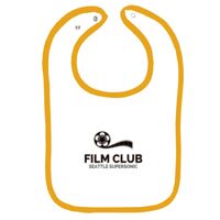 Infant Contrast Trim Terry Bib Thumbnail