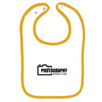 Infant Contrast Trim Terry Bib Thumbnail