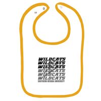 Infant Contrast Trim Terry Bib Thumbnail