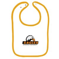 Infant Contrast Trim Terry Bib Thumbnail