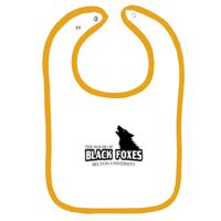 Infant Contrast Trim Terry Bib Thumbnail