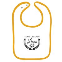 Infant Contrast Trim Terry Bib Thumbnail