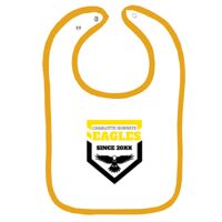 Infant Contrast Trim Terry Bib Thumbnail