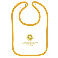 Infant Contrast Trim Terry Bib Thumbnail