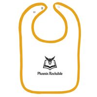 Infant Contrast Trim Terry Bib Thumbnail