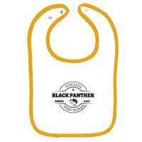 Infant Contrast Trim Terry Bib Thumbnail