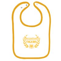Infant Contrast Trim Terry Bib Thumbnail