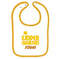 Infant Contrast Trim Terry Bib Thumbnail