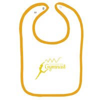 Infant Contrast Trim Terry Bib Thumbnail