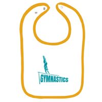 Infant Contrast Trim Terry Bib Thumbnail