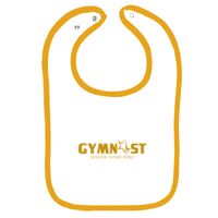 Infant Contrast Trim Terry Bib Thumbnail