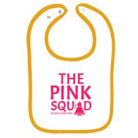 Infant Contrast Trim Terry Bib Thumbnail