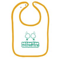 Infant Contrast Trim Terry Bib Thumbnail