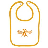 Infant Contrast Trim Terry Bib Thumbnail