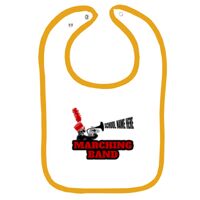 Infant Contrast Trim Terry Bib Thumbnail