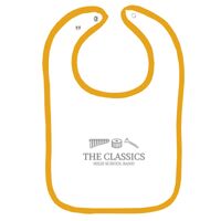 Infant Contrast Trim Terry Bib Thumbnail